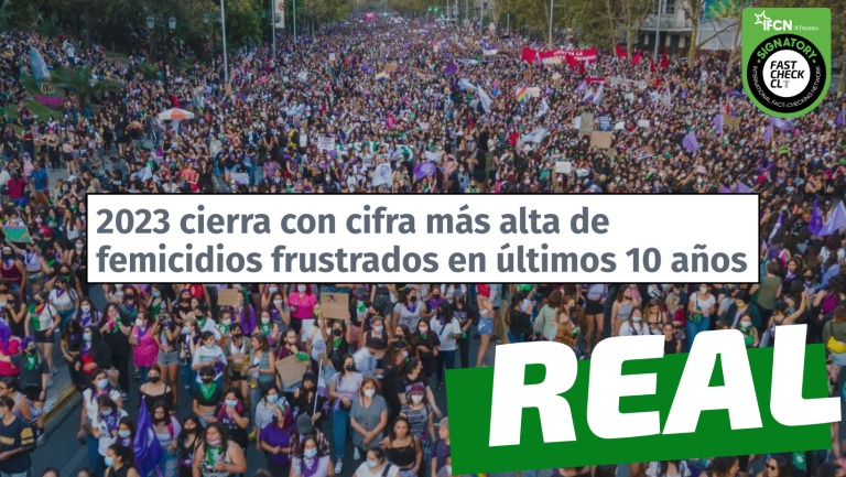 Read more about the article En 2023 se registró el mayor número de femicidios frustrados de los últimos 10 años: #Real