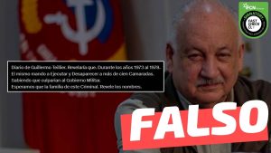 Read more about the article “Diario de Guillermo Teillier revelaría que durante los años 1973 al 1978, él mismo mando a ejecutar y desaparecer a más de cien camaradas”: #Falso
