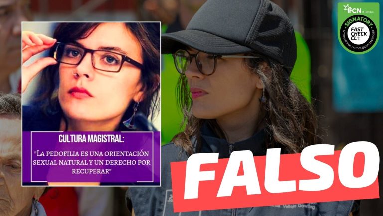 Read more about the article Camila Vallejo dijo: “La pedofilia es una orientación sexual natural y un derecho por recuperar”: #Falso