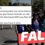 “Nueve censistas amenazados con arma blanca por caribeños”: #Falso