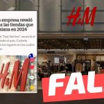 (Imagen) “Ahora H&M cierra 30 tiendas a lo largo de Chile”: #Falso