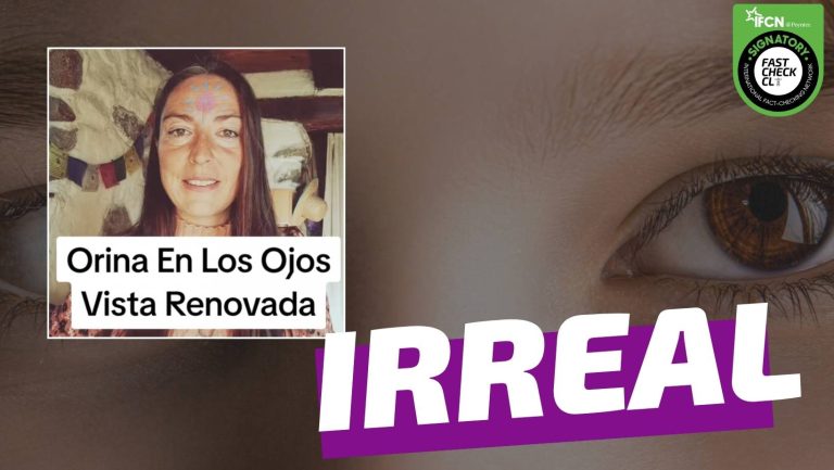 Read more about the article (Video) “Orina en los ojos” cura astigmatismo y miopía: #Irreal