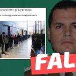 (Imagen) “Kilómetros de fila para comprar el libro de Claudio Crespo”: #Falso
