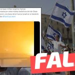 (Video) “Imágenes de una base militar israelí en llamas”: #Falso