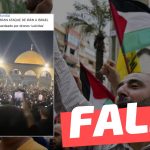 (Video) “Miles de palestinos celebran ataque de Irán a Israel”: #Falso