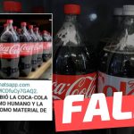 “China prohibió la Coca-Cola como refresco y solo se vende como limpiador de aguas residuales”: #Falso