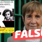 Carmen Hertz en 1973 dijo: “Debemos tomarnos Codelco por la fuerza y asesinar a quien se oponga”: #Falso