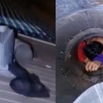 “Tenía frío, papito”: delincuente intentó robar en edificio de la Tesorería pero quedó atrapado en ducto de ventilación