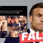 (Video) Emmanuel Macron besándose con un hombre: #Falso