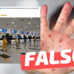 (Imagen) “Así se encuentran los aeropuertos de Suecia tras confirmar el primer caso de viruela del mono”: #Falso