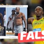 (Imagen) “Así está el estado físico del hombre más rápido de la historia, el gran Usain Bolt”: #Falso