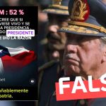 “CADEM: 52% de chilenos cree que si Pinochet estuviese vivo y se postulara a la presidencia saldría elegido presidente”: #Falso