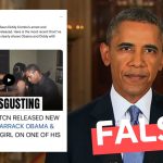 Imagen “muestra claramente a Obama y P. Diddy con una niña”: #Falso