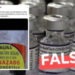 “La neumonía mycoplasma fue informada como efecto secundario de la vacuna covid”: #Falso