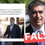 (Imagen) “El nuevo Alcalde de Santiago Mario Desbordes contrató a la representante venezolana de Juan Guaidó en Chile, Guarequena Gutiérrez”: #Falso