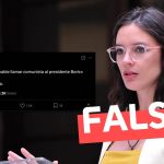 Vocera de Gobierno, Camila Vallejo: “Es una ofensa imperdonable llamar comunista al presidente Boric”: #Falso