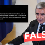 Carlos Peña, Rector UDP, dijo que el presidente Boric es inmaduro y que, sin ser abogado, dice entender procesos legales mejor que la Corte Suprema: #Falso
