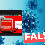 “El coronavirus fue creado artificialmente en un laboratorio chino financiado por Estados Unidos”: #Falso