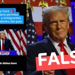 (Video) Donald Trump dará permiso de trabajo a migrantes que ya están dentro del país: #Falso