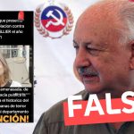 “Aparece mujer que presentó denuncia por violación contra Guillermo Teillier el año 2021”: #Falso