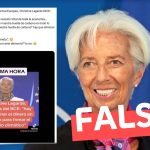Christine Lagarde, presidenta del Banco Central Europeo dijo: “Hay que eliminar el dinero en efectivo para frenar el cambio climático”: #Falso