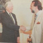 Cómo fue la visita del expresidente de los EE.UU., Jimmy Carter, a Chile en el año 1997