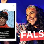 “La actriz Malucha Pinto dice que ya nadie asiste a sus obras de teatro, que está a 0 pesos y el gobierno jugó con sus sentimientos”: #Falso
