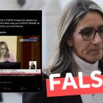 “Erika Olivera dice que quiere recibir a todos los inmigrantes ilegales por motivos ‘humanitarios'”: #Falso