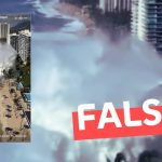 (Video) “Impactantes las imágenes del primer tsunami del 2025”: #Falso