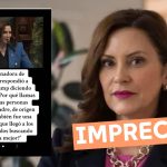 (Imagen) “Gobernadora de Michigan dice que mamá de Trump también fue inmigrante”: #Impreciso