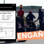(Imagen) “El Gobierno de Boric contrata transporte para ingresar inmigrantes ilegales a Chile”: #Engañoso