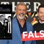 Mel Gibson y Mark Wahlberg se asocian con Elon Musk para crear un estudio «no woke»: #Falso