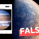 (Imagen) “La NASA acaba de tomar esta fotografía de Júpiter”: #Falso
