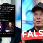 “Elon Musk y Nayib Bukele en contra de la decisión de Trump de querer negociar con Maduro”: #Falso