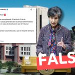 Según el artículo 51 de la Constitución, Isabel Allende no puede ser reemplazada porque fue destituida por el Tribunal Constitucional: #Falso