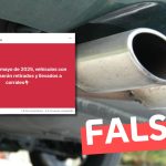 “Desde el 1 de mayo de 2025, vehículos con ‘tronador’ serán retirados y llevados a corrales”: #Falso
