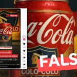 “Coca-Cola anuncia edición conmemorativa por el centenario del Colo-Colo”: #Falso