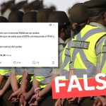El 60% de los funcionarios que utilizaron licencias médicas para salir del país pertenecen a Carabineros y Fuerzas Armadas: #Falso