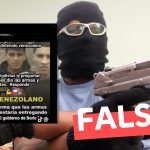 “Venezolano afirma que las armas se las estaría entregando el gobierno de Boric”: #Falso