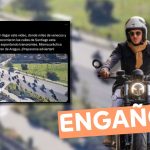 (Video) “Miles de venecos y colombianos motorizados recorrieron las calles de Santiago esta mañana, haciendo ruidos y espantando transeúntes”: #Engañoso