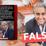 Marco Enríquez-Ominami recibió $695 millones en reembolso del Servel en 2021, esto significa que gana $19 mil millones mensuales desde 2022: #Falso