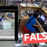 (Video) Muebles cayendo sobre una mujer por terremoto en Rusia: #Falso