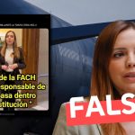 Camila Flores: “El jefe de la FACH no es responsable de lo que pasa dentro de la institución”: #Falso