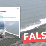 (Video) “Japón en este momento mientras comienzan las olas del tsunami”: #Falso