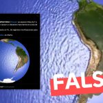 Video que muestra el tiempo en que llegarían las olas del tsunami a América: #Falso