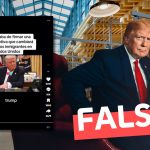Donald Trump firmó una orden ejecutiva que limita el acceso de migrantes a supermercados y farmacias: #Falso