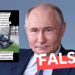 “Descansa en paz Vladimir Putin luego de tener un accidente”: #Falso
