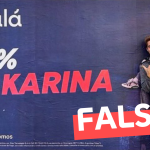 (Imagen) “Por esta nueva promoción del creador de Ualá donde hace alusión al 3% de coimas de Karina Milei”: #Falso