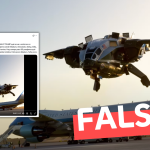 (Video) Donald Trump tiene un nuevo avión “Marine One” que estrenará en Venezuela: #Falso