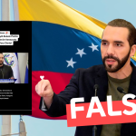 (Video) Nayib Bukele anuncia que será presidente de Venezuela: #Falso